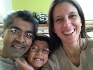 Hitesh, Mohan and Rachael (via iPhone)